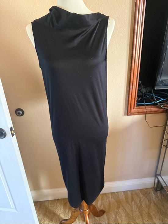 Elijah Dresses & Skirts - Elijah Backless Cowl Midi Dress-Rare